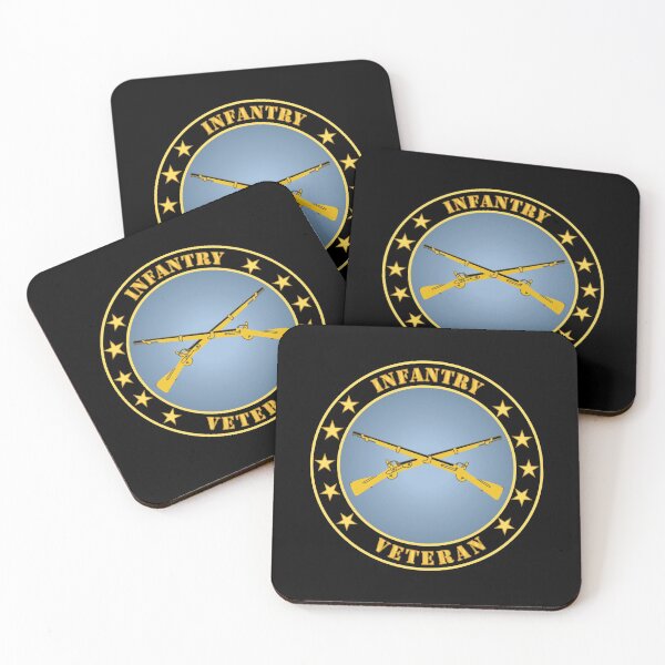 Item preview, Army - Infantry Veteran designed and sold by Military Insignia Products.