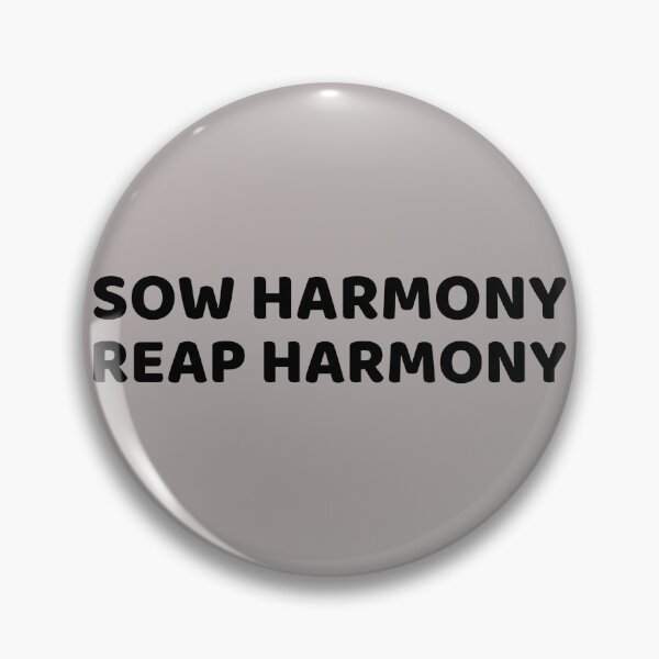 Artikelvorschau, SOW HARMONY REAP HARMONY entworfen und verkauft von CoopClothing.