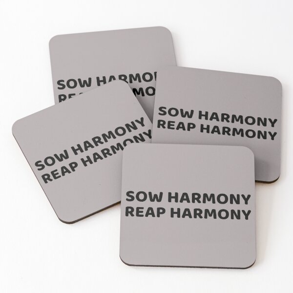 Artikelvorschau, SOW HARMONY REAP HARMONY entworfen und verkauft von CoopClothing.