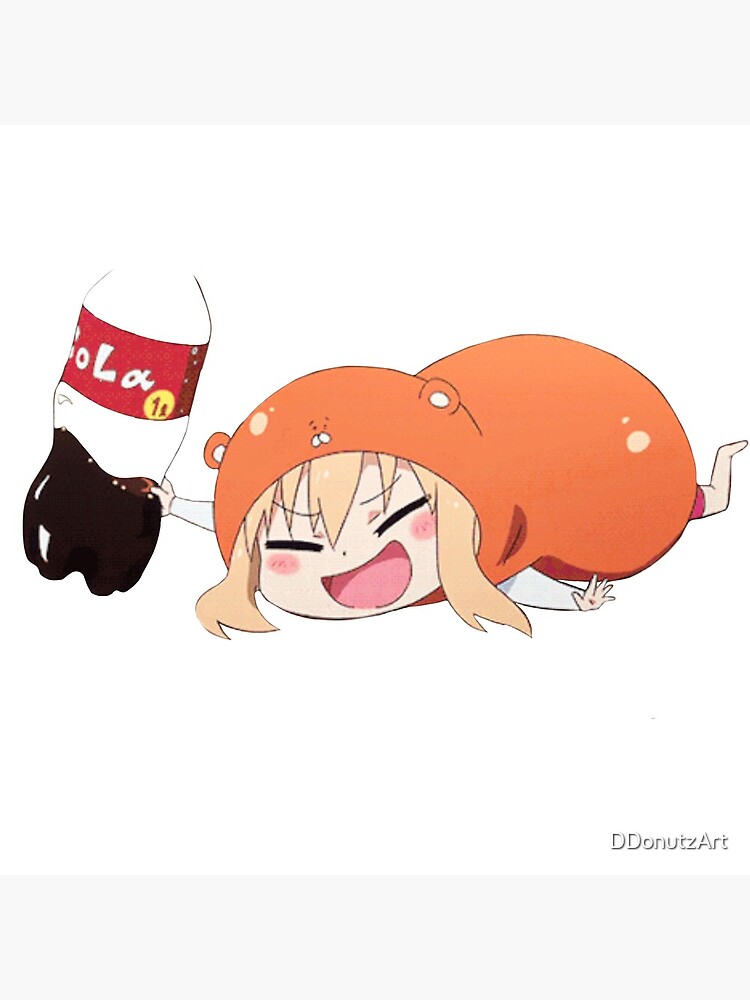 Happy Umaru-chan with Cola