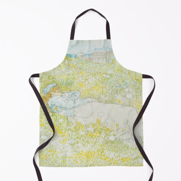 Item preview, Jan Toorop and Woman Lying in the Dunes near Noordwijk vintage illustration designed and sold by katakania.