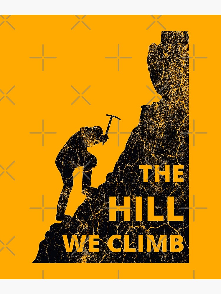 The Hill We Climb by Amanda Gorman Inauguration Poem Custom 