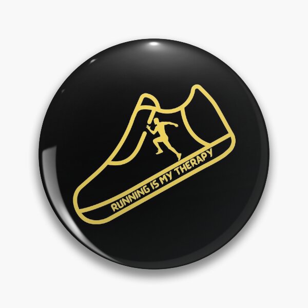 Item preview, Running Is My Therapy In Yellow designed and sold by Indra Agrawal.