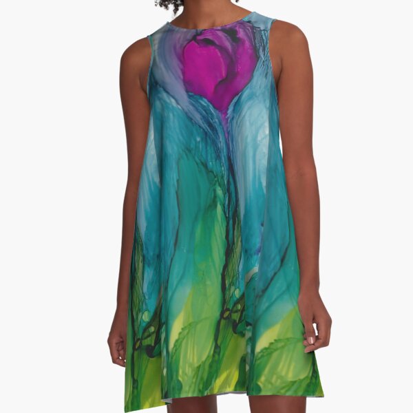 I dream of tulips A-Line Dress