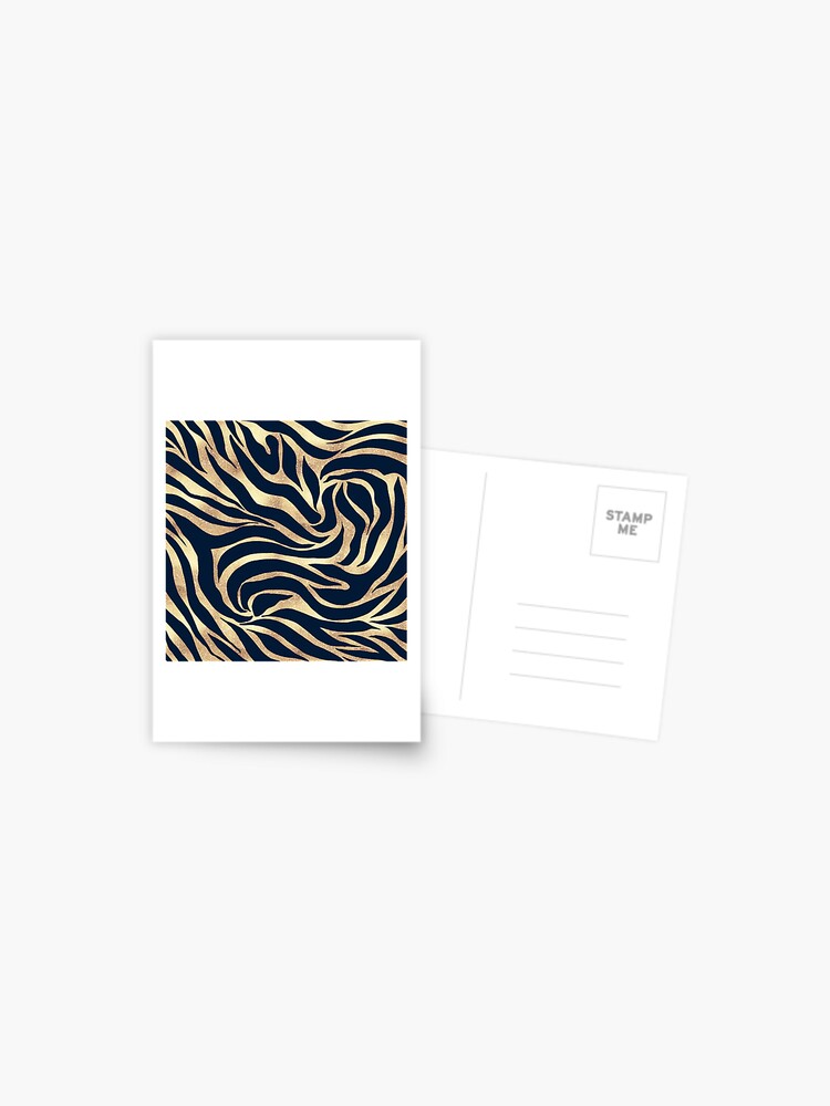 Gold Blue Glitter Ombre Luxury Design Greeting Card for Sale by  NdesignTrend