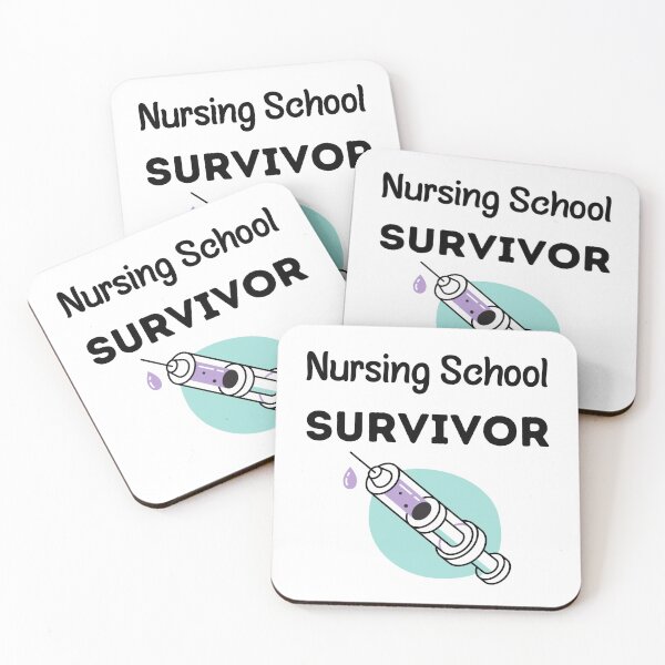 Item preview, Nursing School Survivor - Nurse Student designed and sold by GasparArts.