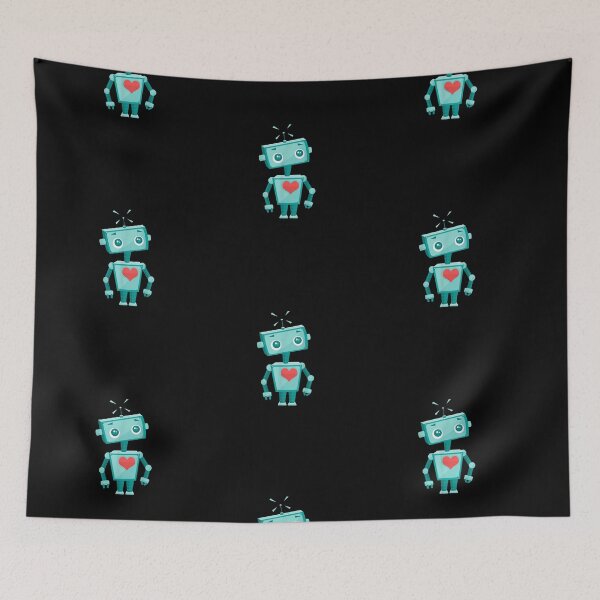 Item preview, Robot Heart Valentines Day Gift Shirt For Kids Girls designed and sold by PrintexDesigns.