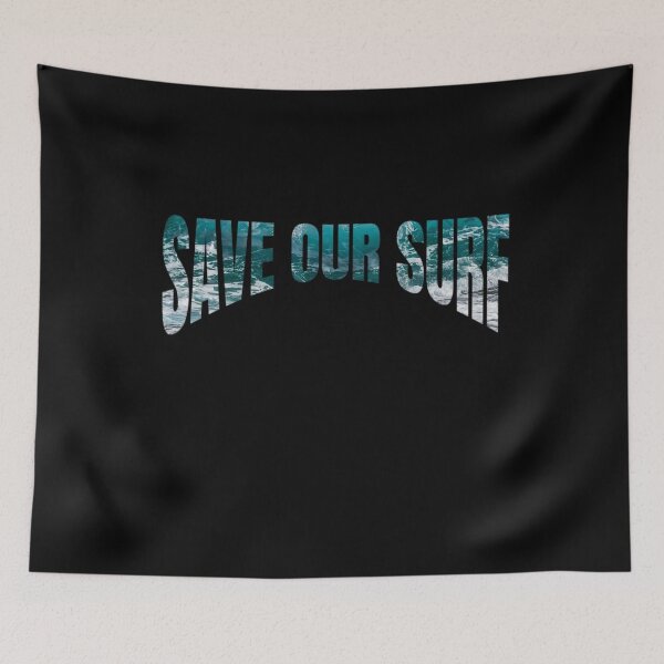 Item preview, Save Our Surf - Ocean Design designed and sold by Brat-Cat-Shirts.