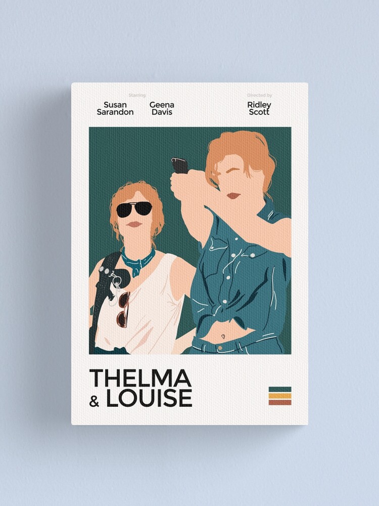 Thelma and Louise by Ridley Scott 1991 Alternative classic cult movie poster  art Poster for Sale by cinemadnesshirt