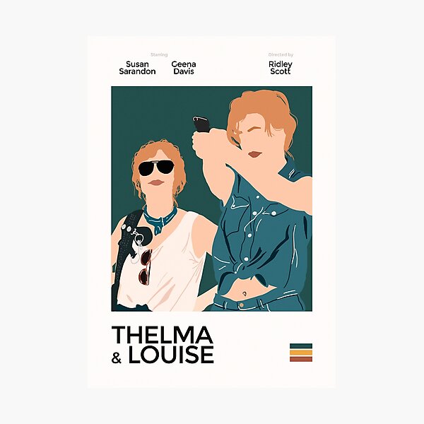 Thelma and Louise Art Print by morganmakes