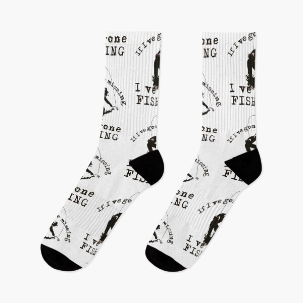 Item preview, If i’ve gone missing i’ve gone fishing designed and sold by Mixture-DESIGN.