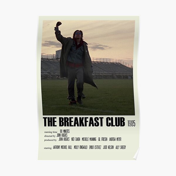 The Breakfast Club Posters Redbubble