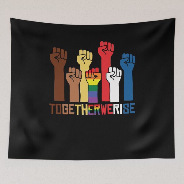 Item preview, We Rise Together Equality Social Justice Design designed and sold by Nailgun.