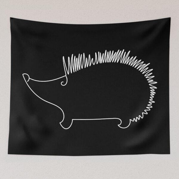 Item preview, Hedgehog linear minimalistic designed and sold by spontania.