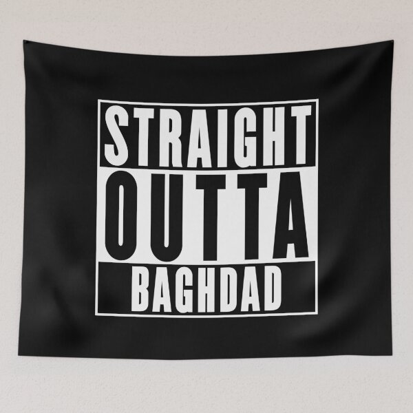 Item preview, Straight Outta Baghdad designed and sold by RandomStuffShop.