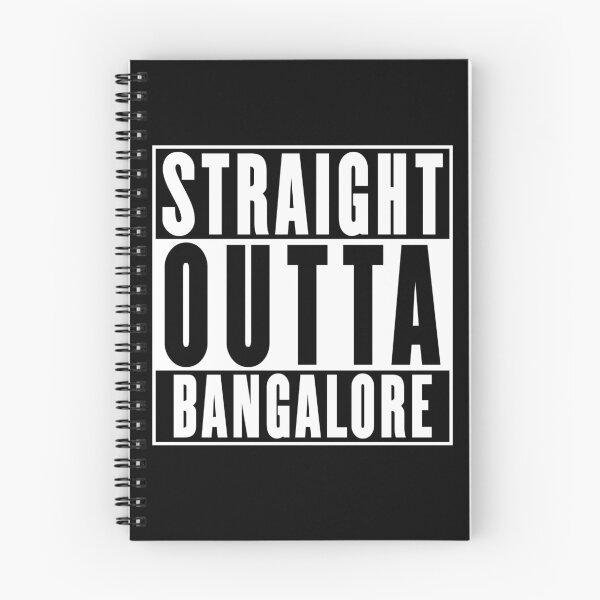 Item preview, Straight Outta Bangalore designed and sold by RandomStuffShop.