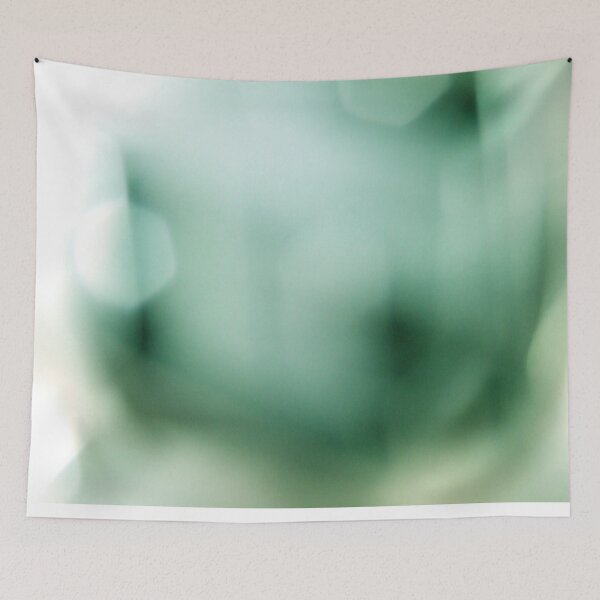 Item preview, Lens Soft Edge Blurred Green Hue Abstract Image Art Print Artist Jenny Meehan designed and sold by Jenny Meehan Art Prints and Patterns  .