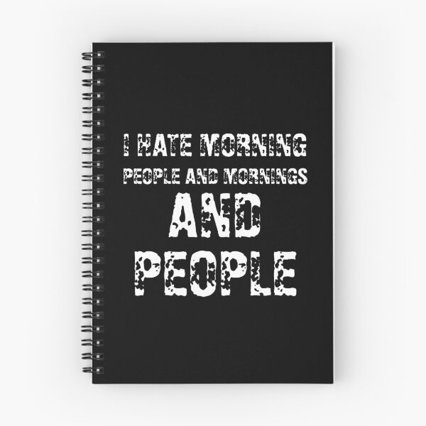 Item preview, i hate morning people and mornings and people designed and sold by Magic-Offers.