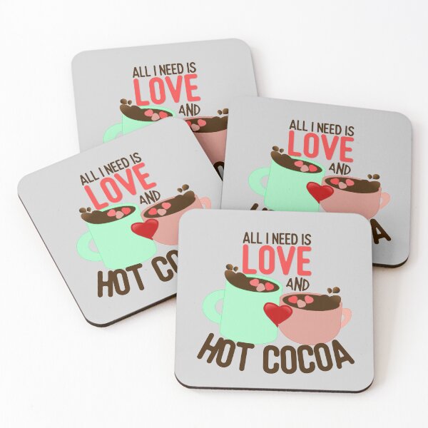 Item preview, ALL I NEED IS LOVE AND HOT COCOA designed and sold by Cr1sV.