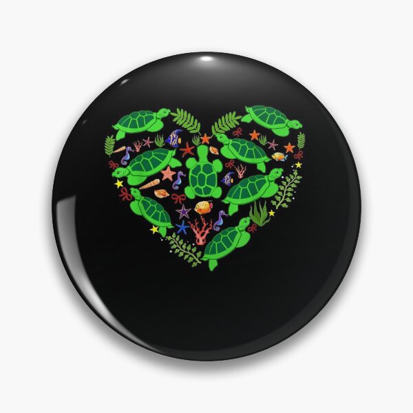 Item preview, Sea Turtle Heart Valentines Day Lover T-Shirt designed and sold by PrintexDesigns.