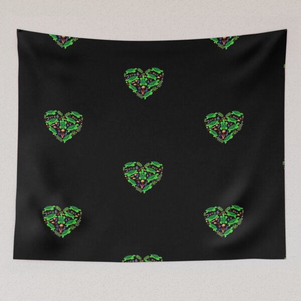 Item preview, Sea Turtle Heart Valentines Day Lover T-Shirt designed and sold by PrintexDesigns.