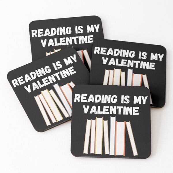 Item preview, reading is my valentine  designed and sold by Sinovius.