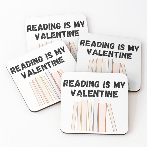 Item preview, reading is my valentine  designed and sold by Sinovius.
