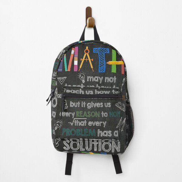 Item preview, Math may not teach us how to add love or subtract hate but it gives us every reason to hope that every problem has a solution designed and sold by Kendall188.