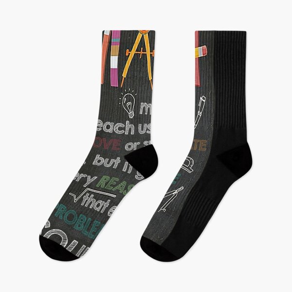 Item preview, Math may not teach us how to add love or subtract hate but it gives us every reason to hope that every problem has a solution designed and sold by Kendall188.