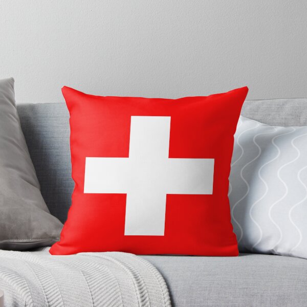 Artikelvorschau, Geschenke, Masken, Aufkleber und Produkte mit der Schweizer Zivilflagge entworfen und verkauft von mpodger.