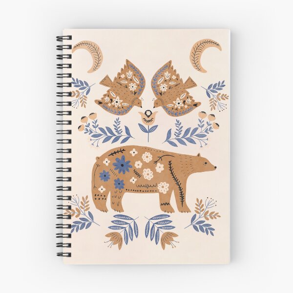 Item preview, Norwegian Folk Art | Scandinavian Folk Art | Modern Farmhouse | Swedish Folk Art | Woodland Animal | Nordic Wall Art designed and sold by Gallerisa.