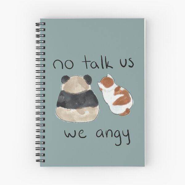 Item preview, no talk us we angy watercolor  designed and sold by cheyparrish.