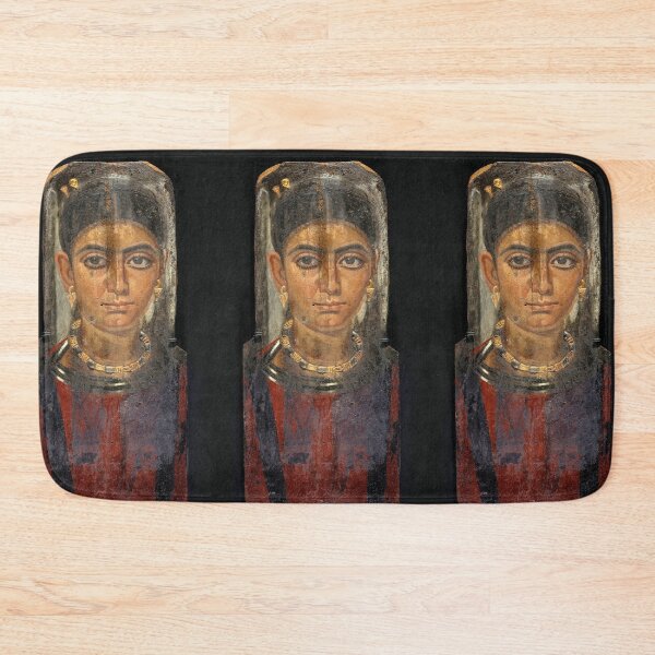 Item preview, Fayum mummy portrait ancient Egypt woman designed and sold by The-Roman-Lady.