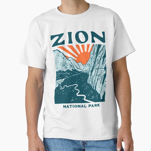 Vista previa del artículo con la obra «Parque Nacional Vintage Zion», diseñado y vendido por lorenklein.