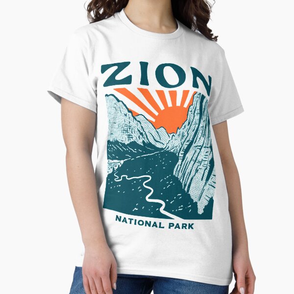 Vista previa del artículo con la obra «Parque Nacional Vintage Zion», diseñado y vendido por lorenklein.