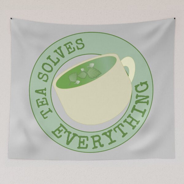 Item preview, TEA SOLVES EVERYTHING designed and sold by Cr1sV.