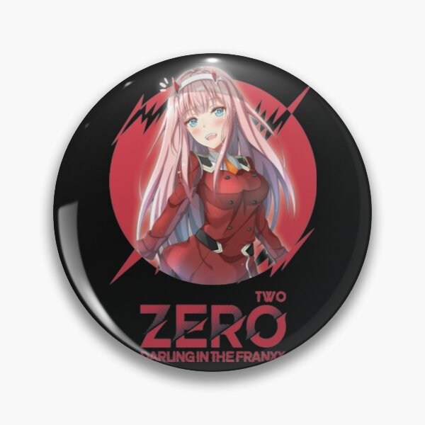 9pcs Anime Badge DARLING in the FRANXX ZERO TWO GORO Pin Brooch Button