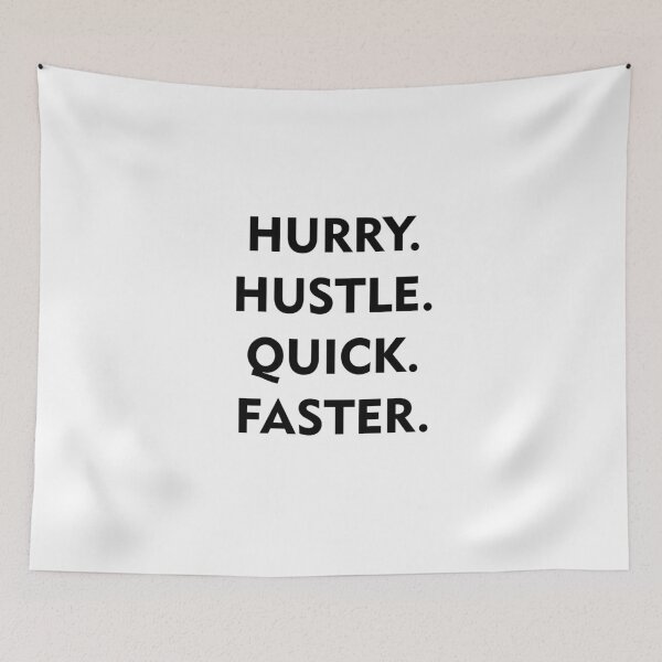 Item preview, hurry hustle designed and sold by MallsD.
