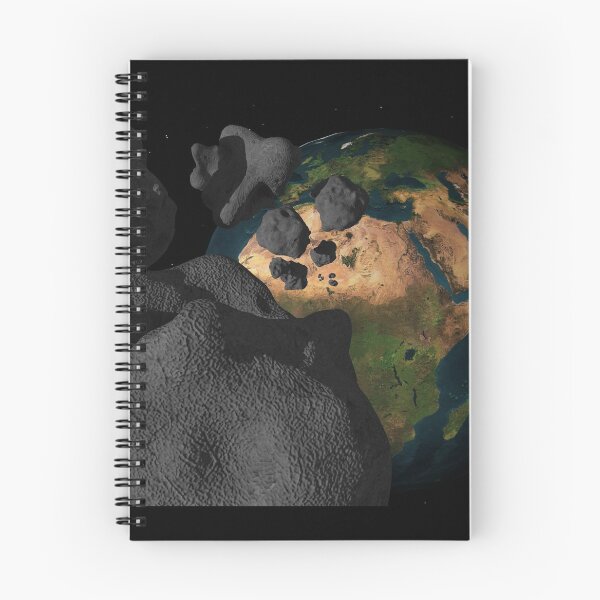 Item preview, Asteroid to earth | space lover designed and sold by aeroaware.