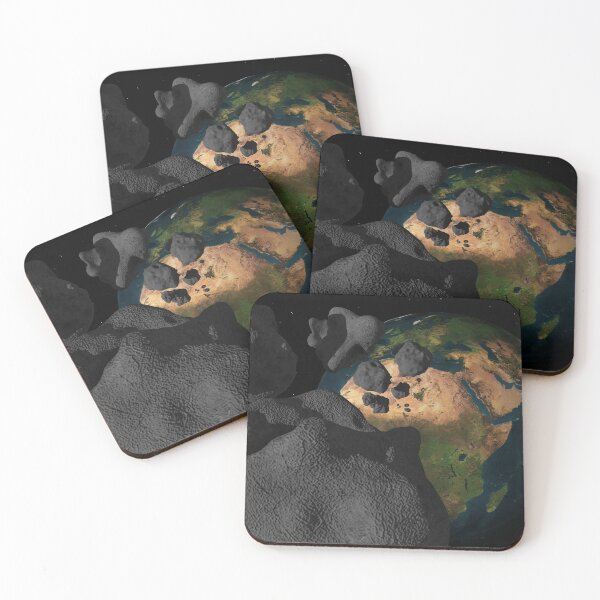 Item preview, Asteroid to earth | space lover designed and sold by aeroaware.
