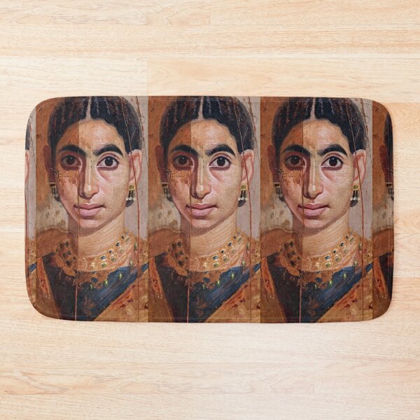 Item preview, Fayum mummy portrait ancient Egypt woman designed and sold by The-Roman-Lady.