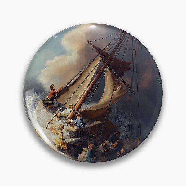 Item preview, The Storm On The Sea Of Galilee - Rembrandt Painting designed and sold by rileycramp.