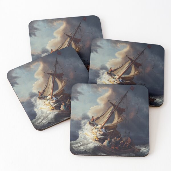 Item preview, The Storm On The Sea Of Galilee - Rembrandt Painting designed and sold by rileycramp.
