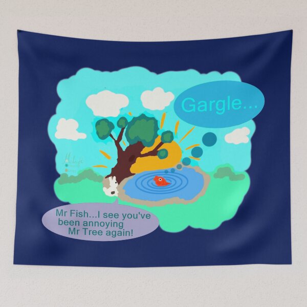 Item preview, Gargle... Mr Fish, Mr Tree and Mr Rabbit designed and sold by Yannn.