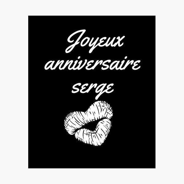 Serge Photographic Prints Redbubble