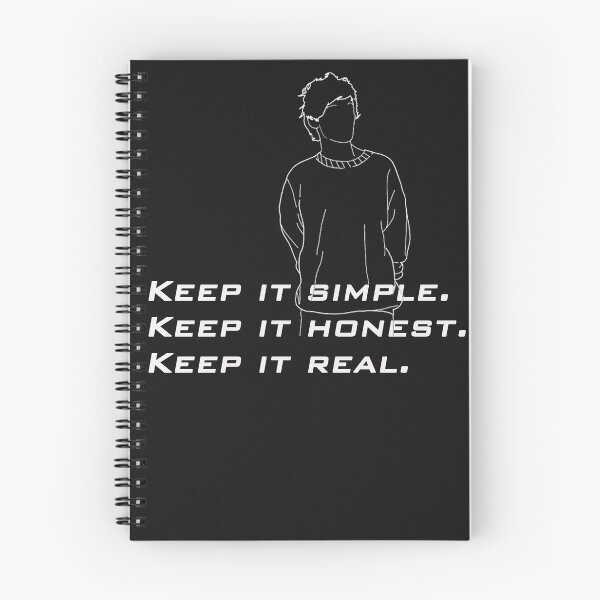 Item preview, Keep it simple, honest, real ! designed and sold by Be-Minimalist.