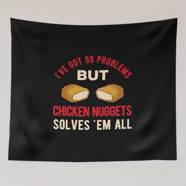 Item preview, Chicken Nuggets Funny designed and sold by artworkbyrihen.