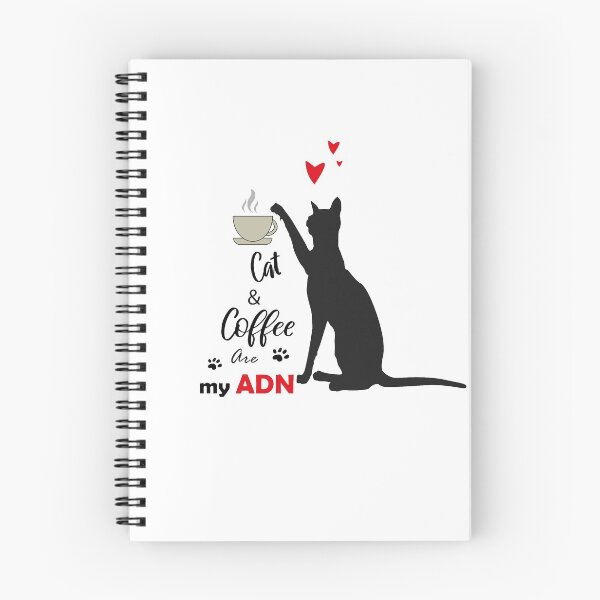 Item preview, Cat & Coffee Are my ADN designed and sold by YOUNESSENSHOP ⭐⭐⭐⭐⭐.