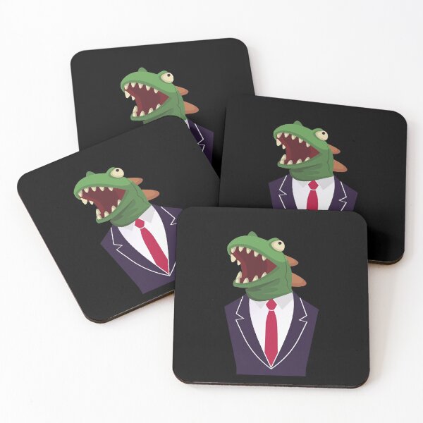 Item preview, Dinosaur in a suit designed and sold by kocakashop.