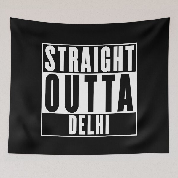 Item preview, Straight Outta Delhi designed and sold by RandomStuffShop.